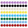 Laviesto Game Replacement Balls, 80 Pieces Acrylic Colored Balls for Games-Board Games,Chinese Checkers Marbles,Aggravation Game,Marble Run Toy-14mm/8 Colors view 1