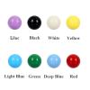 Laviesto Game Replacement Balls, 80 Pieces Acrylic Colored Balls for Games-Board Games,Chinese Checkers Marbles,Aggravation Game,Marble Run Toy-14mm/8 Colors view 2