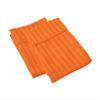 100% Egyptian Cotton Super Soft 2-PC Pillow Cases Striped Pattern 800 Thread Count(Orange Stripe, Toddler 16'' x 20'') view 1