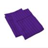 100% Egyptian Cotton Super Soft 2-PC Pillow Cases Striped Pattern 800 Thread Count(Purple Stripe, Toddler 16'' x 20'') view 1