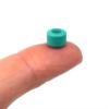 Teak Tuning Apex 71D Urethane Fingerboard Wheels, New Street Shape, 7.7mm Diameter, Ultra Spin Bearings - Made in The USA - Teak Teal Colorway view 4