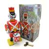 Charmgle Wind-up Tin Toy Retro Clockwork Walking Robot Drummer Figure Toys Adult Collection Party Favor Furniture Restaurant Window Ornaments view 1