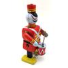 Charmgle Wind-up Tin Toy Retro Clockwork Walking Robot Drummer Figure Toys Adult Collection Party Favor Furniture Restaurant Window Ornaments view 2