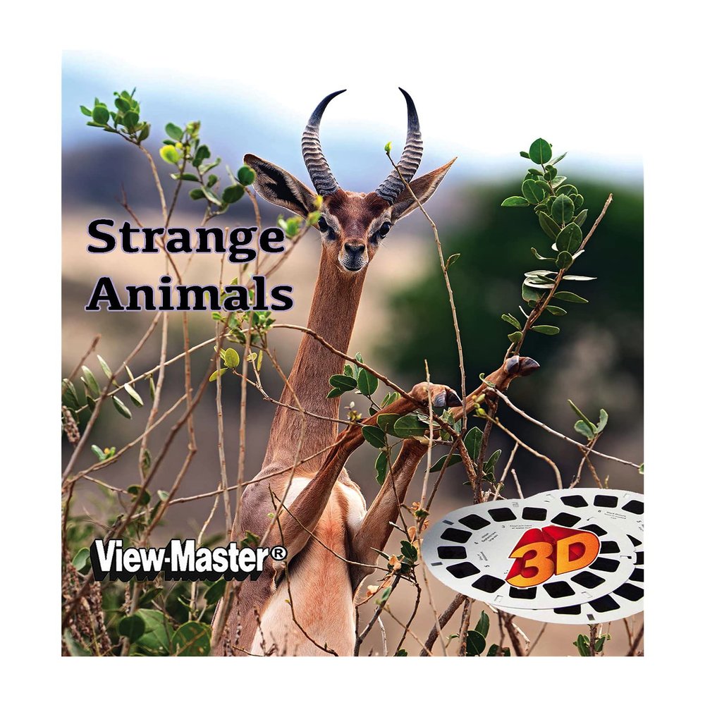 Strange Animals of The World - ViewMaster - 3 Reel Set - 21 3D Images