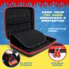 All7s Built Tough Hard Shell Storage Case for 20 Hot Wheels and Matchbox Toy Cars, a Perfect Carrying Case for Young Collectors view 2