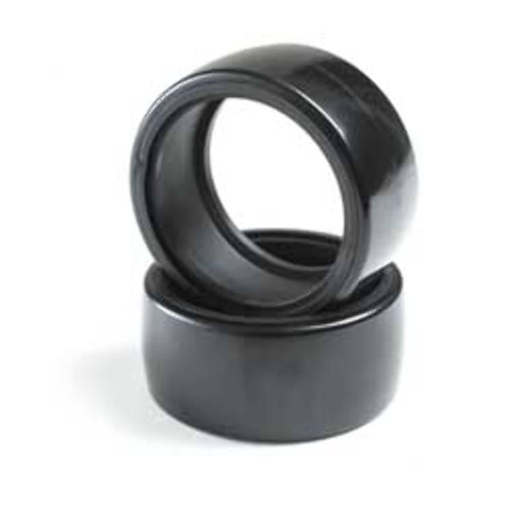 Losi Drift Tire & Mounting Ring 54x30mm 2 LOS43041 RC Tire