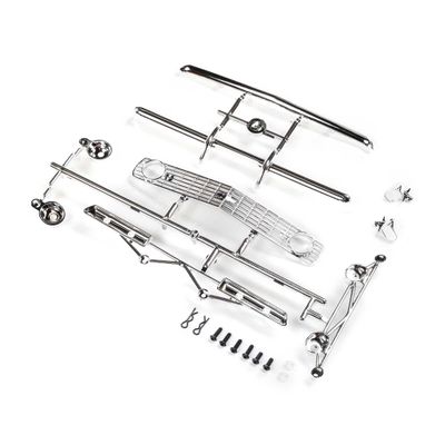 Losi 1969 Chevy Camaro Body Parts Chrome V100 LOS230085 Car/Truck Bodies Wings & Decals