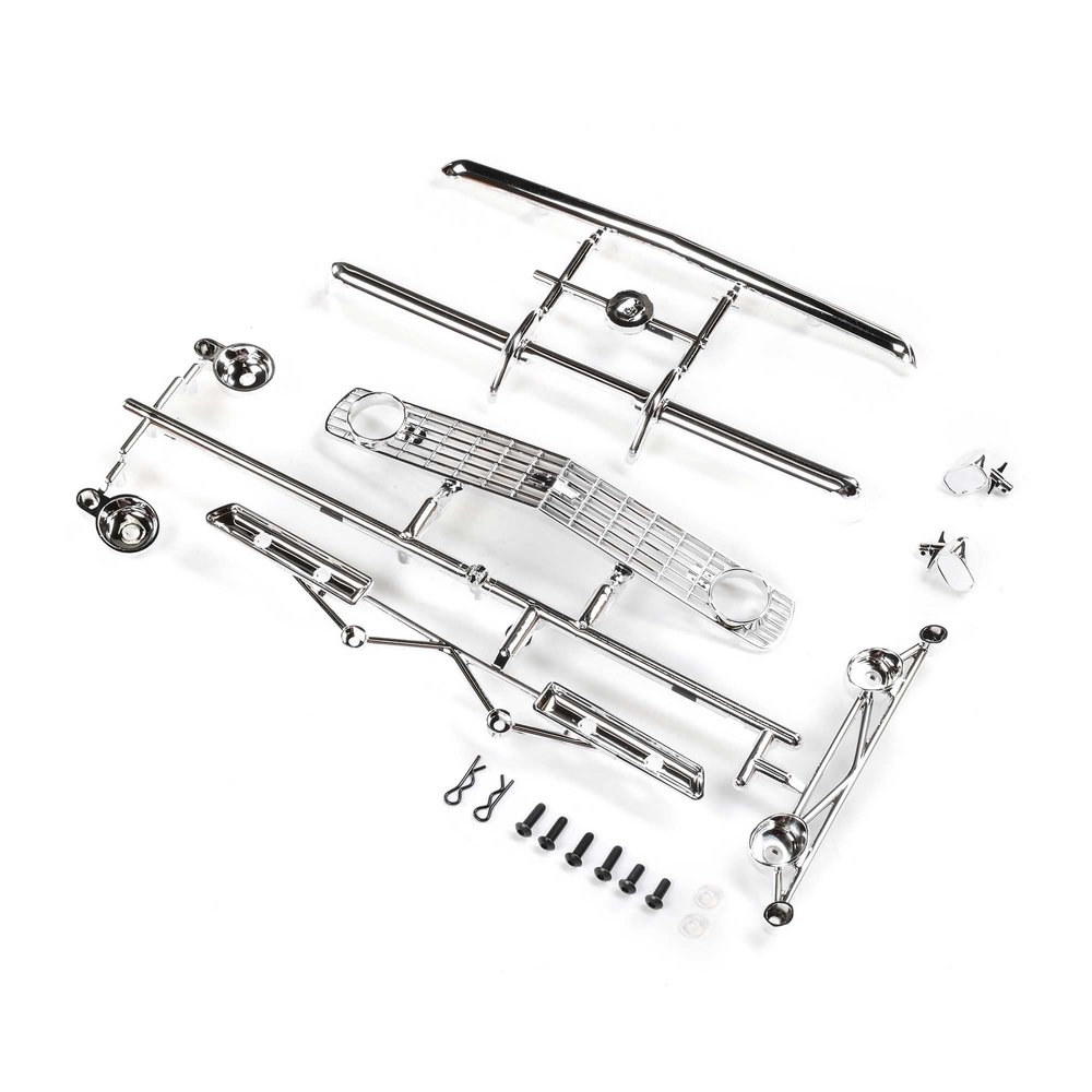 Losi 1969 Chevy Camaro Body Parts Chrome V100 LOS230085 Car/Truck Bodies Wings & Decals