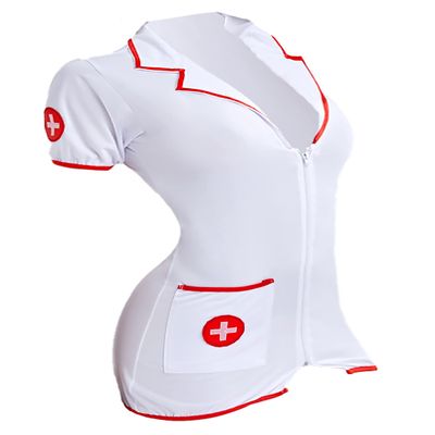 Hotspot Nurse Dress-Up Pretend Costume Outfit (Medium)