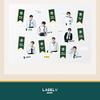 LABEL V [2021 BACK TO SCHOOL KIT MD] WAYV - LUGGAGE STICKER + PHOTO CARD SET (WINWIN ver.) view 4