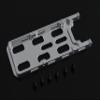 Aluminum Metal Align Trex 600 Battery Tray Mounting Plate RC Helicopter Part view 1