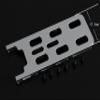 Aluminum Metal Align Trex 600 Battery Tray Mounting Plate RC Helicopter Part view 2