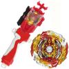 Battling Sparking String Launcher, World Spriggan Top Burst Set, Left and Right Spin String Launcher Grip Compatible with All Bey Burst Series - Red view 1