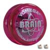 Yomega The Original Brain - Professional Yoyo for Kids and Beginners, Responsive Auto Return Yo Yo Best for String Tricks + Extra 2 Strings & 3 Month Warranty (Pink) view 1