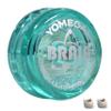Yomega The Original Brain - Professional Yoyo for Kids and Beginners, Responsive Auto Return Yo Yo Best for String Tricks + Extra 2 Strings & 3 Month Warranty (Teal) view 1