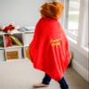 Animal Adventure| Curious George|2-in-1 Transformable Character Cape & Plush Pal view 2