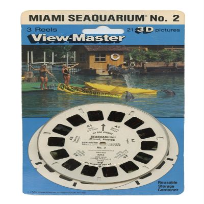 Miami Seaquarium, Florida - No. 2 - ViewMaster - 3 Reel Set - 21 3D Images