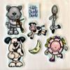 Hey Diddle Diddle Felt Figures for Flannel/Felt Board Story 7 Precut Pieces and Activity Pages Nursery Rhyme view 2
