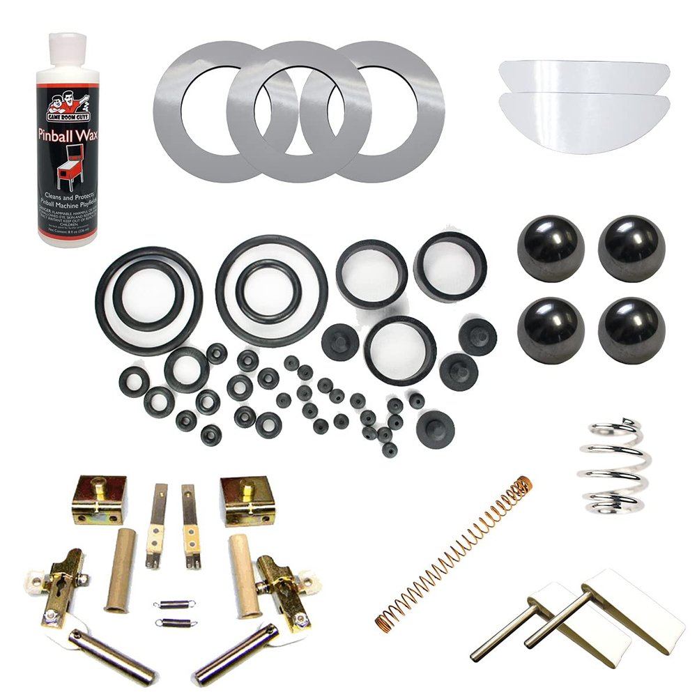 Game Room Guys Black Premium Pinball Maintenance Kit Compatible with Star Trek 2013 Stern Pro/Premium/LE