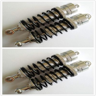 Aluminum Front and Rear Shocks Dampers -4pcs Silver for Traxxas 1/10 REVO EREVO E-REVO E-REVO 2.0 Summit 5460