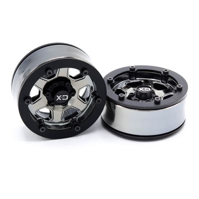 Vanquish Products Incision 1.9 KM233 Hex Black Chrome Plastic VPSIRC00256 RC Tire