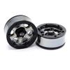 Vanquish Products Incision 1.9 KM233 Hex Black Chrome Plastic VPSIRC00256 RC Tire view 1
