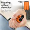 ONO Roller - Handheld Fidget Toy for Adults | Help Relieve Stress, Anxiety, Tension | Promotes Focus, Clarity | Compact, Portable Design (Orange, Junior Size - ABS Plastic) view 2