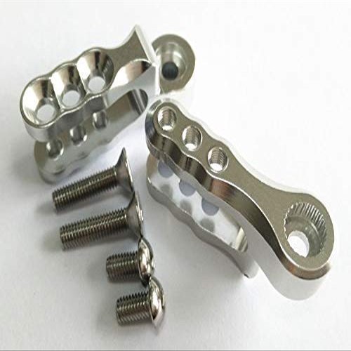 Aliminum Servo Horns Steering Arms 25T Silver for REVO E REVO 2.0 VXL Summit Slayer Pro 4x4 XO-4 T MAXX 5345