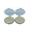 KASHSURG Galaxy Range 6mm Thick 41.3mm Dia. Gracefully Sparkled,Carrom Board Stikers Smooth Surface and Excellent Re-Bounce - 4 Pieces Color May Very view 1