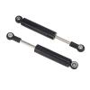 LAFEINA Built-in Spring Black Shock Absorber Damper for 1/10 RC Crawler SCX10 90046 TRX-4 D90 Redcat (2 PCS, 80mm) view 3