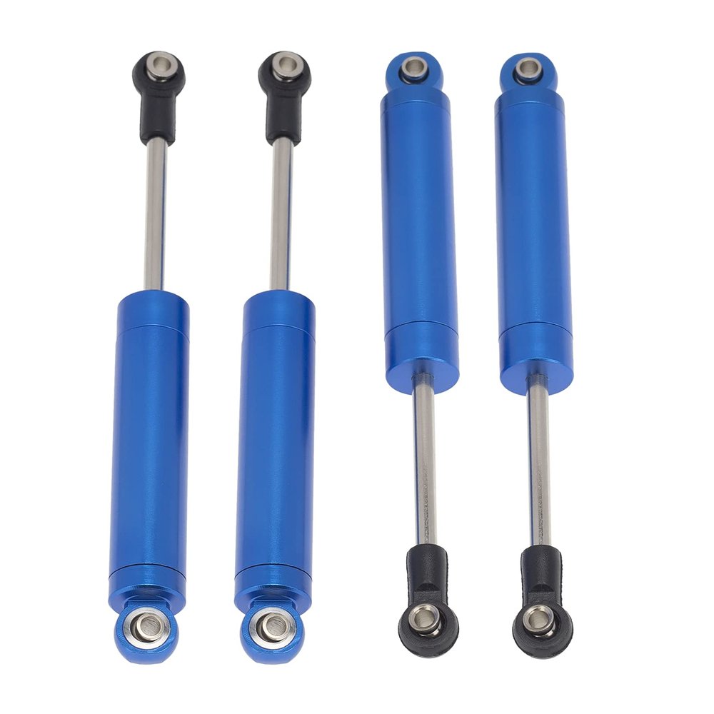 LAFEINA 1/10 RC Car Built-in Spring Shock Absorber Damper for 1/10 RC Crawler Axial SCX10 90046 TRX-4 D90 Redcat Upgrade Parts (4 PCS, 100mm)