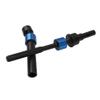 6Pcs Vgoohobby Hard Steel Front Rear CVD Drive Shaft Transmission Axle Upgrade Parts Compatible with Traxxas E-Revo 2.0 VXL 86086-4 1/10 RC Car (Blue) view 3