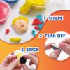 Drama Planet Air Dry Clay Kit for Kids, Create Your Own Refrigerator Magnets with Modeling Clay, Art Activity Set, Craft Project Gifts for Boys & Girls view 4