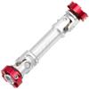 1Pcs Vgoohobby RC Drive Shaft Flange Head Transmission Axle CVD Joint Compatible with 1/14 Tamiya Scania Man Hino Truck 1/10 Traxxas TRX4 D90 SCX10 1/10 RC Crawler (55-68mm) view 1