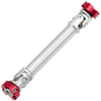 1Pcs Vgoohobby RC Drive Shaft Flange Head Transmission Axle CVD Joint Compatible with 1/14 Tamiya Scania Man Hino Truck 1/10 Traxxas TRX4 D90 SCX10 1/10 RC Crawler (90-110mm)