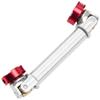 1Pcs Vgoohobby RC Drive Shaft Flange Head Transmission Axle CVD Joint Compatible with 1/14 Tamiya Scania Man Hino Truck 1/10 Traxxas TRX4 D90 SCX10 1/10 RC Crawler (90-110mm) view 3