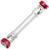 1Pcs Vgoohobby RC Drive Shaft Flange Head Transmission Axle CVD Joint Compatible with 1/14 Tamiya Scania Man Hino Truck 1/10 Traxxas TRX4 D90 SCX10 1/10 RC Crawler (70-90mm) view 1