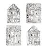 Bankers Box at Play Large Color in Halloween Playhouse, Cardboard Playhouse and Life Size Craft Activity for Kids and Families view 4