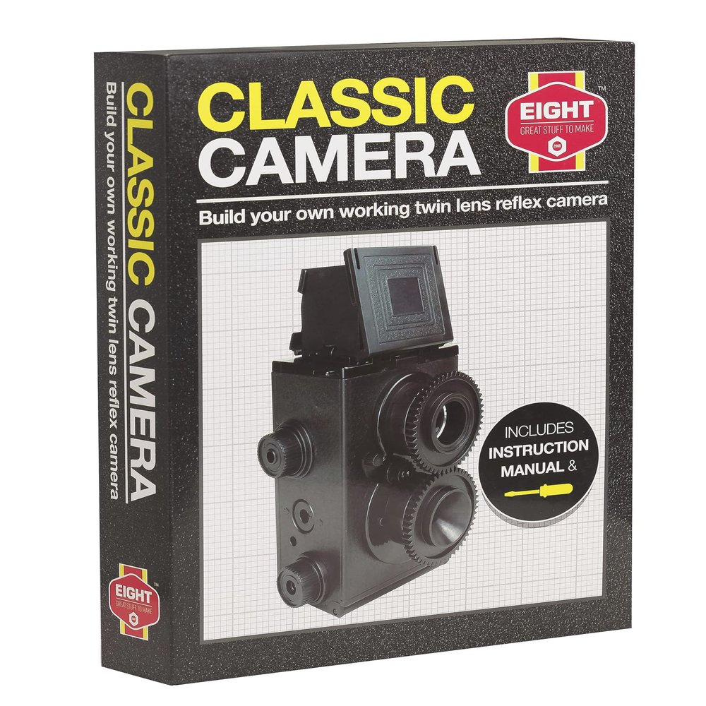 Eight Innovation ETLR21 Eight Build Your Own Classic Complete Construction Kit to Create Your Own Fully Functioning Model Analogue Film Camera