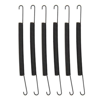 6Pcs Vgoohobby Exhaust Pipe Tubing Muffler Joiner Spring 100mm Compatible with HSP Himoto HPI Losi Kyosho Redcat 94086 94087 94088 1/8 RC Car Truck