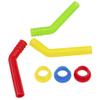 3Pcs Vgoohobby RC Exhaust Extension Tube Silicone Pipe & Silicone Tubing Sleeves Joint Coupler Compatible with HSP Traxxas HPI Himoto Redcat 1/8 1/10 RC Nitro Power Car Truck view 2