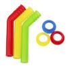 3Pcs Vgoohobby RC Exhaust Extension Tube Silicone Pipe & Silicone Tubing Sleeves Joint Coupler Compatible with HSP Traxxas HPI Himoto Redcat 1/8 1/10 RC Nitro Power Car Truck view 3
