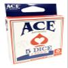 Cartamundi Ace 16mm Casino Spot Dice | 6 Packs of 5 | 30 Total. view 3