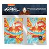 Avatar The Last Airbender Premium Card Sleeves | 100 Oversized Sleeves Fit Standard Size Playing & Collector Cards | Back Artwork Featuring Aang view 1