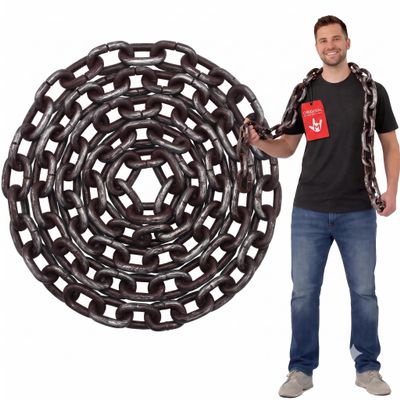 Nicky Bigs Novelties Fake Prisoner Chain, 46in Halloween Chains Prop