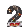 BLUE PANDA Number 2 Race Car Pinata for Party Supply & Two Fast Birthday Decor - 3-Ply Construction & Party Decoration - 16.5 x 11.85 x 3 In, Pack of 1 view 4