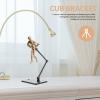 TOYANDONA 2pcs Action Figure Stands Easy Assembly Stable Base for Doll Display view 4