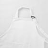Venjoe Children's Chef Kitchen Costume Apron Hat Outfits Adjustable Cooking Baking Painting Crafting Bib Artist Apron White 2-4 Years view 4