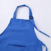 Venjoe Children's Chef Kitchen Costume Apron Hat Outfits Adjustable Cooking Baking Painting Crafting Bib Artist Apron Blue 4-8 Years view 4