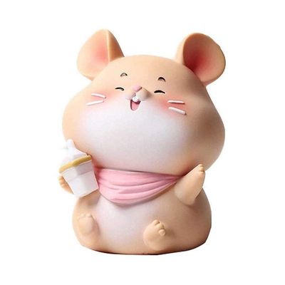 qiuqiu Piggy Bank Personalized Piggy Bank Cute Mouse Money Box Money Box Office Gifts Decoration Piggy Bank-A